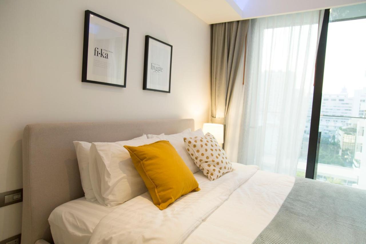 Sukhumvit 11#Luxury#Pool#Gym#Bts Nana&Mrt Sukhumvit#1Br#Max4Ppl Lägenhet Bangkok Exteriör bild
