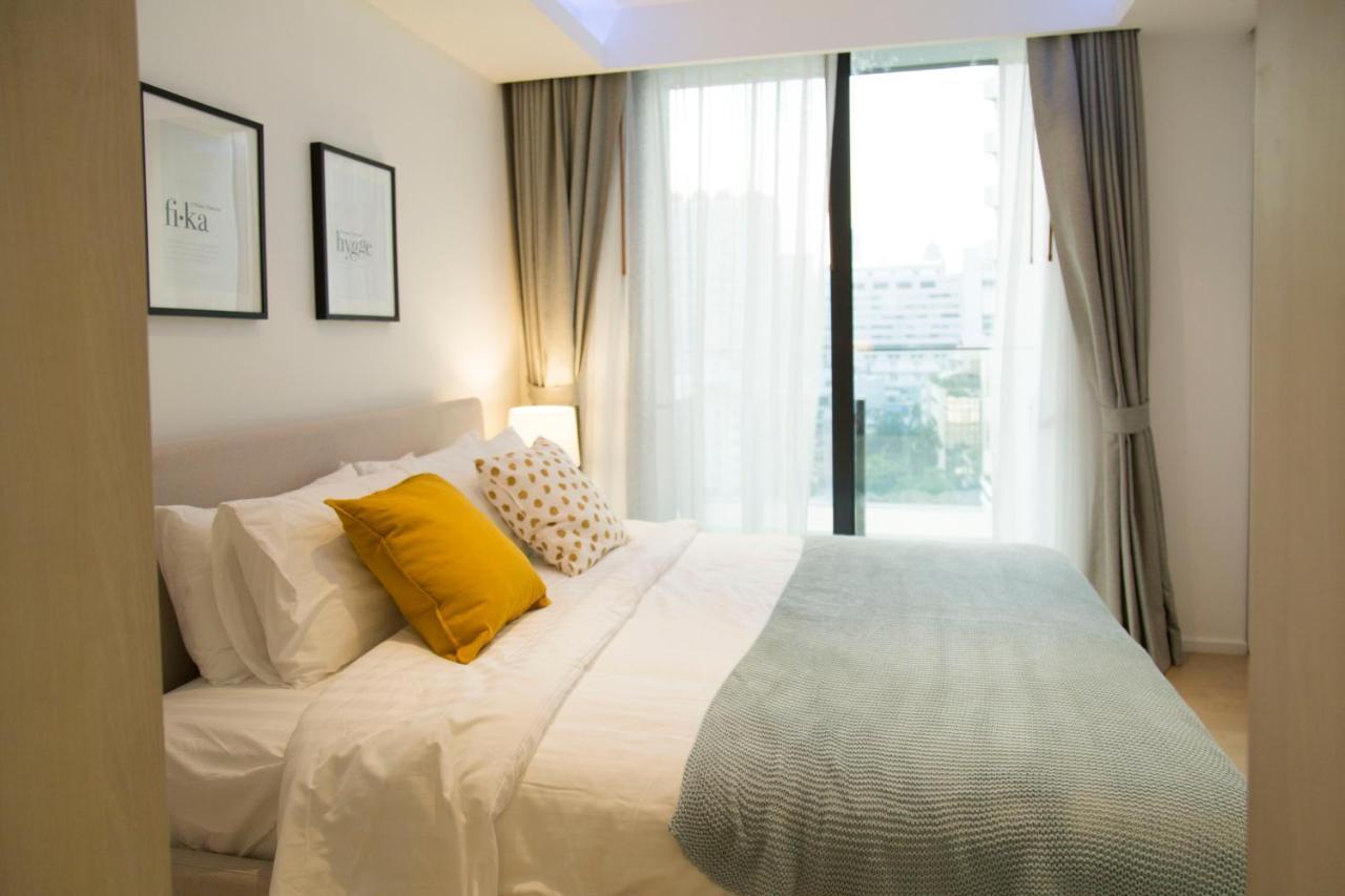 Sukhumvit 11#Luxury#Pool#Gym#Bts Nana&Mrt Sukhumvit#1Br#Max4Ppl Lägenhet Bangkok Exteriör bild