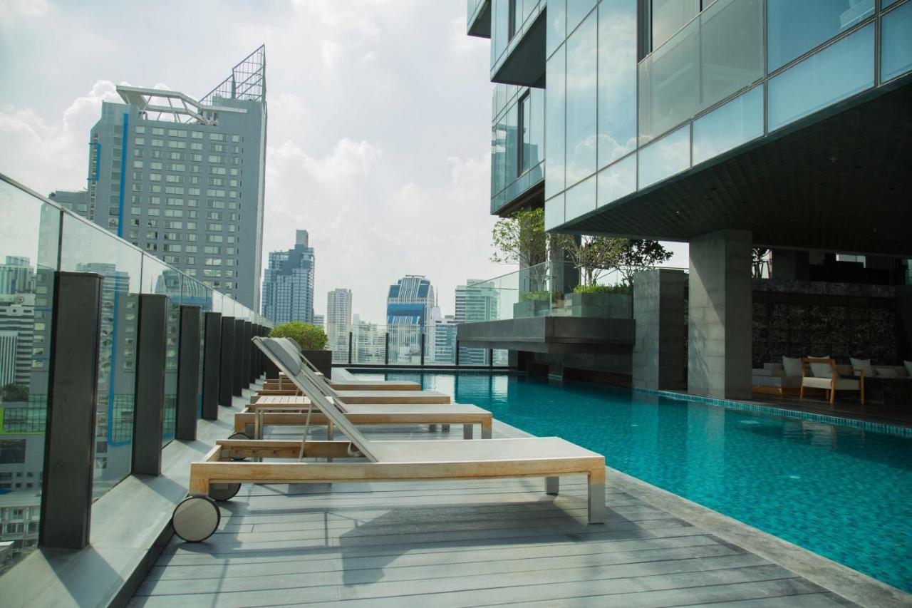 Sukhumvit 11#Luxury#Pool#Gym#Bts Nana&Mrt Sukhumvit#1Br#Max4Ppl Lägenhet Bangkok Exteriör bild